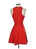 Bebe Solid Red Cocktail Dress Size XS - photo 2