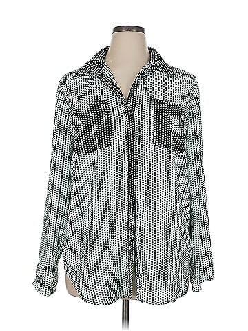 New York & Company Long Sleeve Blouse (view 1)