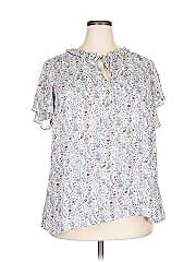 Rose + Olive Short Sleeve Blouse