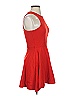 Bebe Solid Red Cocktail Dress Size XS - photo 4
