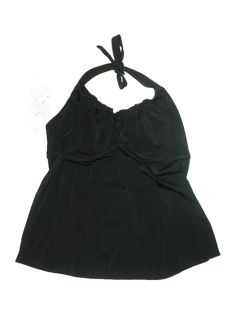 Pre-owned Assorted Brands Swimsuit Top Black Swimwear
