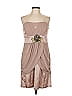 Studio Y Tan Cocktail Dress Size 13 - photo 1