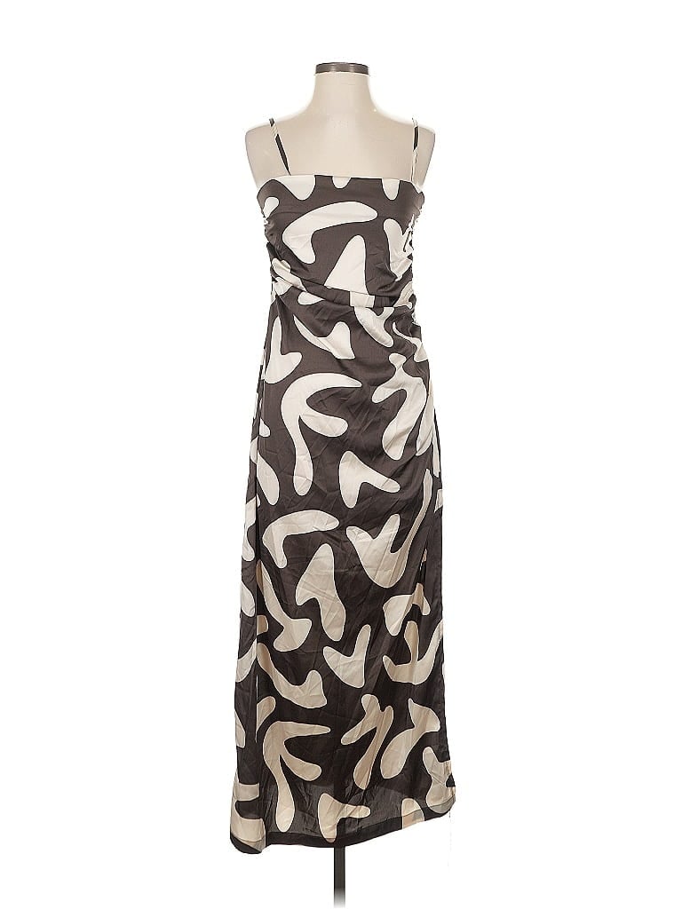 Pre-owned Paper Heart Casual Dress In Brown