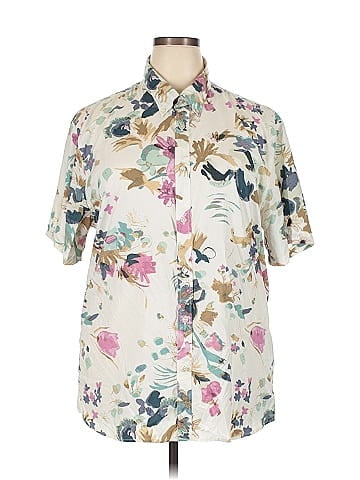 Abercrombie & Fitch Short Sleeve Button-Down Shirt (view 1)