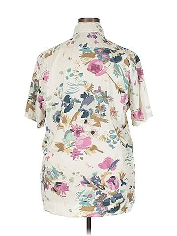 Abercrombie & Fitch Short Sleeve Button-Down Shirt (view 2)