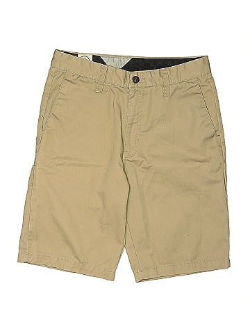 Volcom Khaki Shorts (view 1)