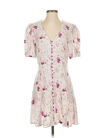 Chelsea And Walker Floral Button Front Mini Dress (view 1)