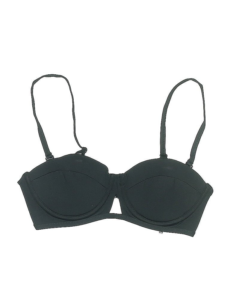 Pre-owned Tavik Swimsuit Top Black Swimwear