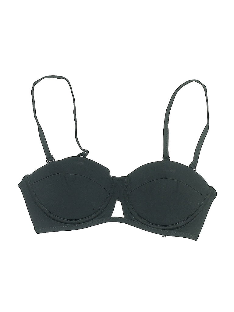 Pre-owned Tavik Swimsuit Top Black Swimwear