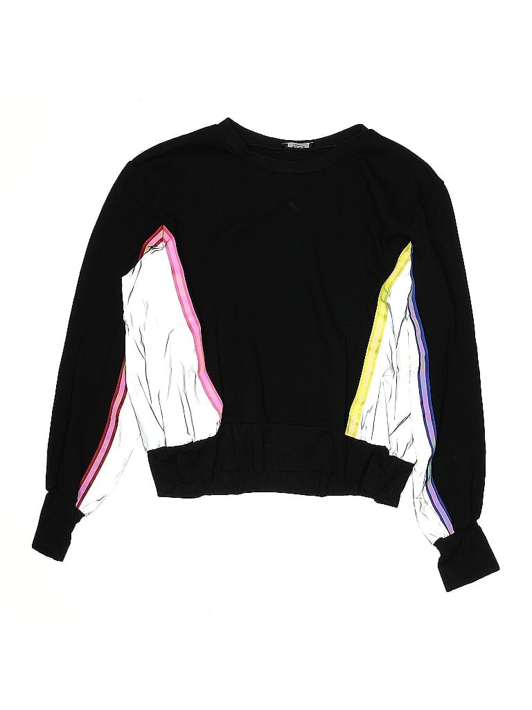 Click to view more detailed imagery on our partner's website Pre-owned Terez Kids' Pullover Sweater In Black