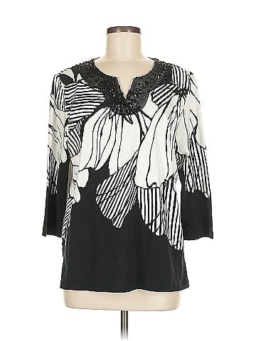 Alfred Dunner 3/4 Sleeve Blouse (view 1)