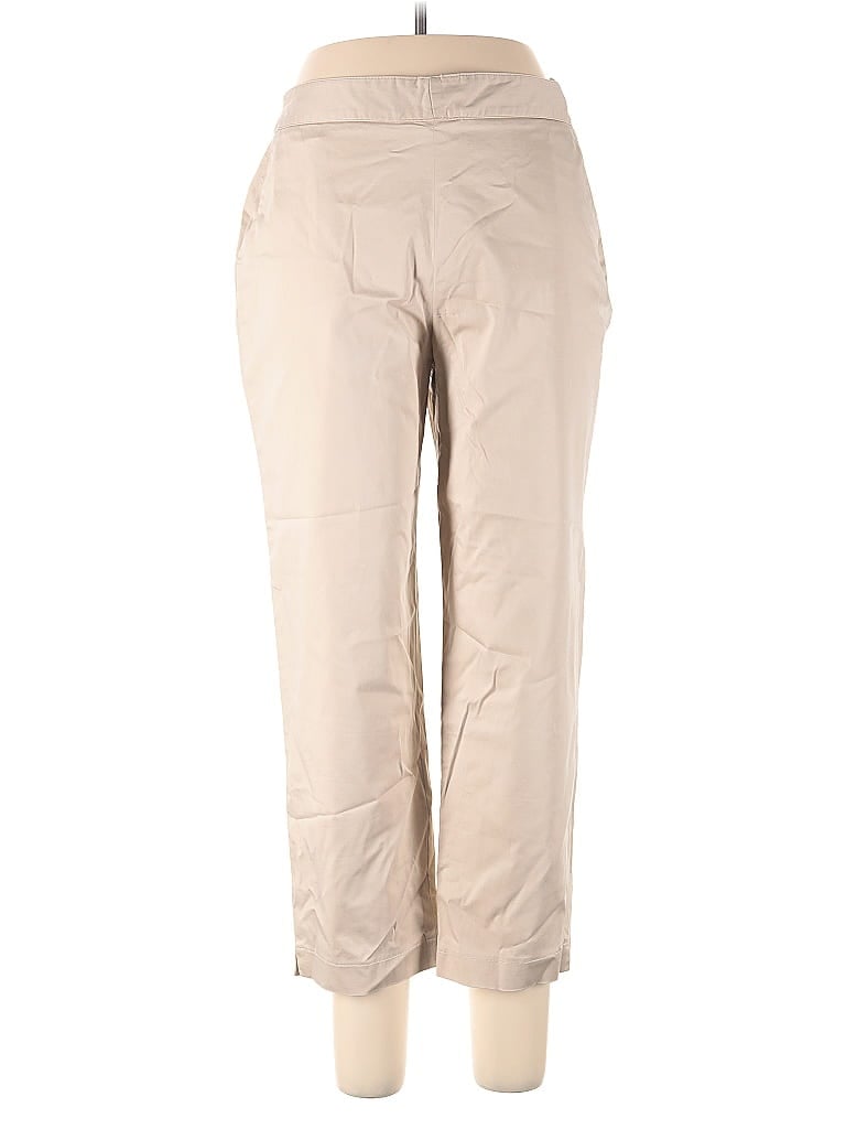 Pre-owned Kate Hill Khaki Pant In Brown