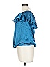 Pepper Blue Sleeveless Blouse Size L - photo 5