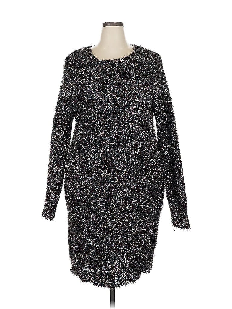 Pre-owned Brave Soul Cocktail Dress In Gray
