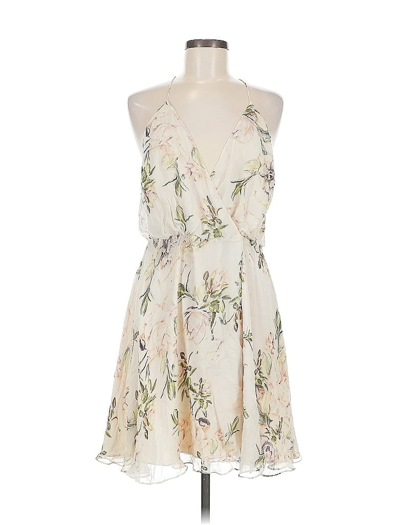 Pre-owned Haute Hippie Cocktail Dress In White