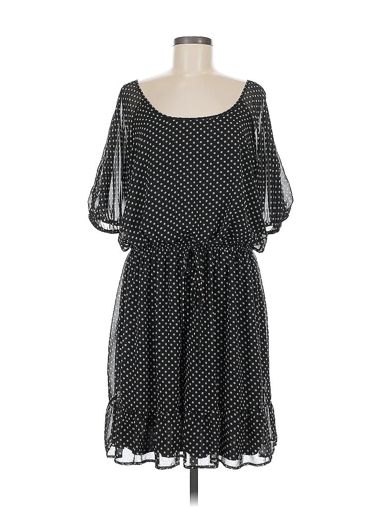 Pre-owned En Focus Studio Casual Dress In Black