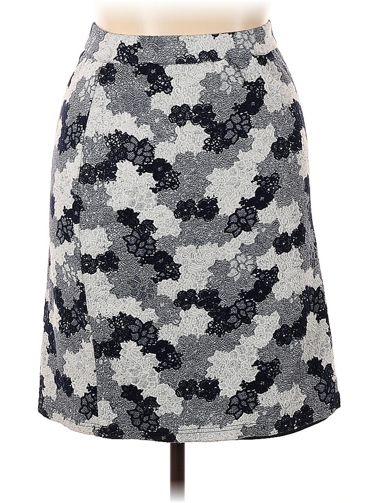 Pre-owned 41hawthorn Formal Skirt In Silver