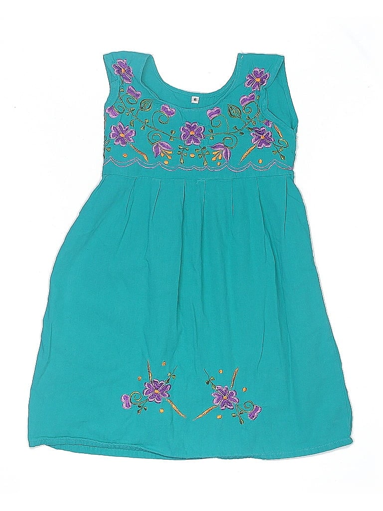 Pre-owned Unbranded Kids' Dress In Blue