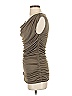 Express 100% Polyester Brown Sleeveless Blouse Size XS - photo 5