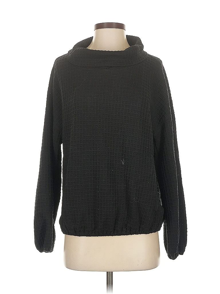 Pre-owned Max Studio Turtleneck Sweater In Black