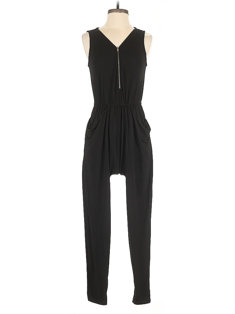 Pre-owned Ambiance Jumpsuit In Black