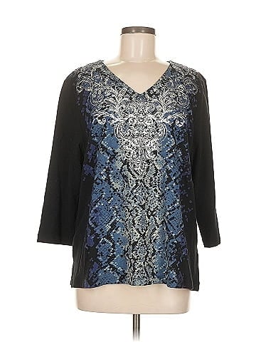Alfred Dunner 3/4 Sleeve Blouse (view 1)