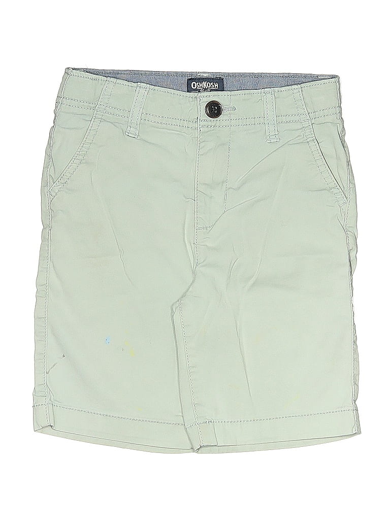Pre-owned Oshkosh B'gosh Kids' Khaki Shorts In Green