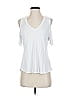 Veronica M. White Short Sleeve Top Size XS - photo 1