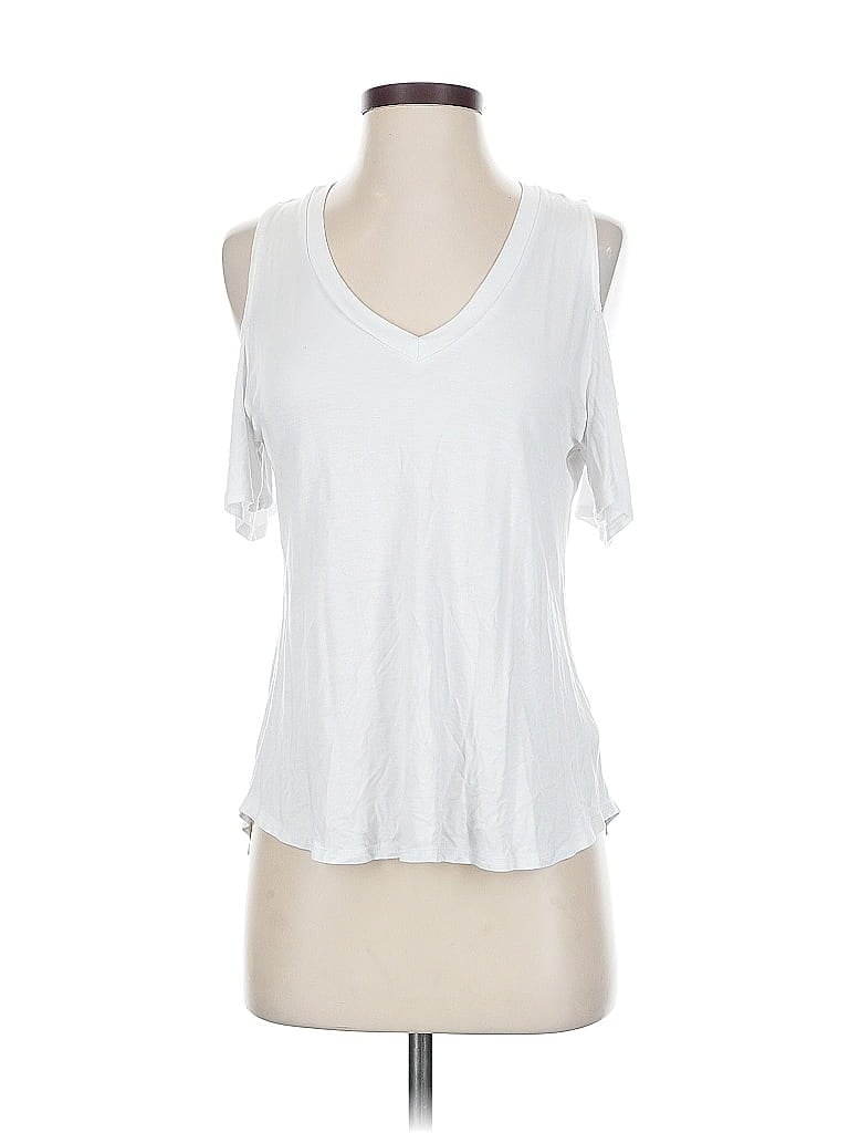 Veronica M. White Short Sleeve Top Size XS - photo 1