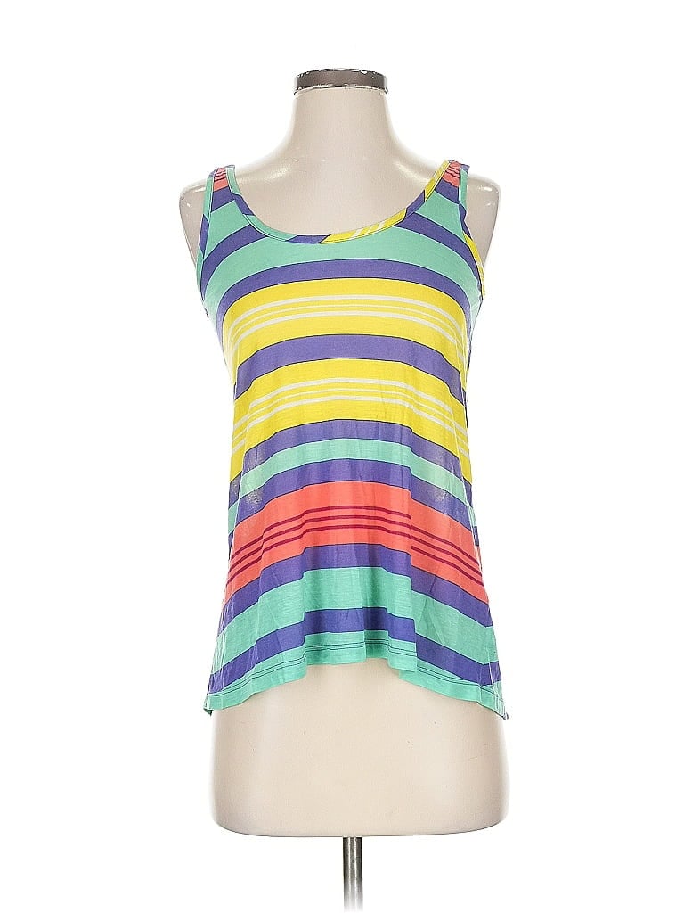 Click to view more detailed imagery on our partner's website Pre-owned Splendid Tank Top Yellow Strapless Neckline Tops