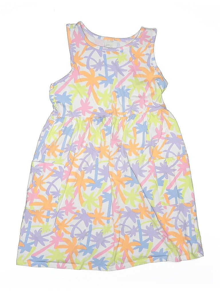 Pre-owned Wonder Nation Kids' Dress In Yellow