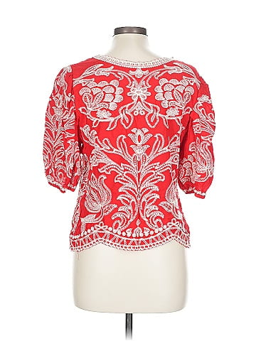 Solitaire 3/4 Sleeve Blouse (view 2)