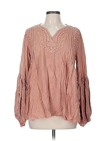 Solitaire Long Sleeve Blouse (view 1)