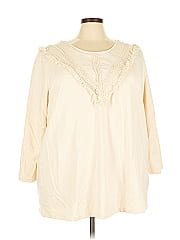 Roaman's 3/4 Sleeve Blouse