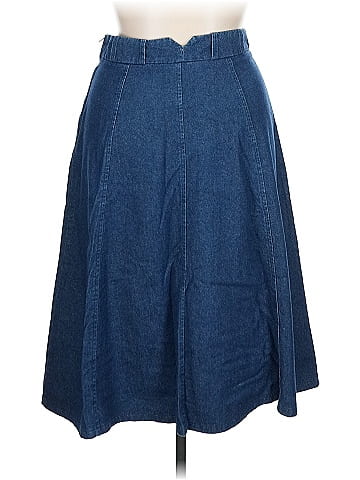 Loup Denim Skirt (view 2)