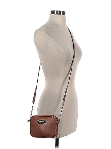 MICHAEL Michael Kors Leather Crossbody Bag (view 2)