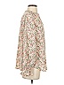 HOTOUCH 100% Polyester Floral Ivory Long Sleeve Blouse Size S - photo 4