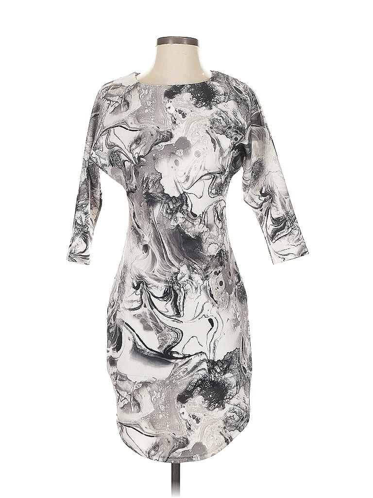 Click to view more detailed imagery on our partner's website Pre-owned Asos Design Cocktail Dress In Gray