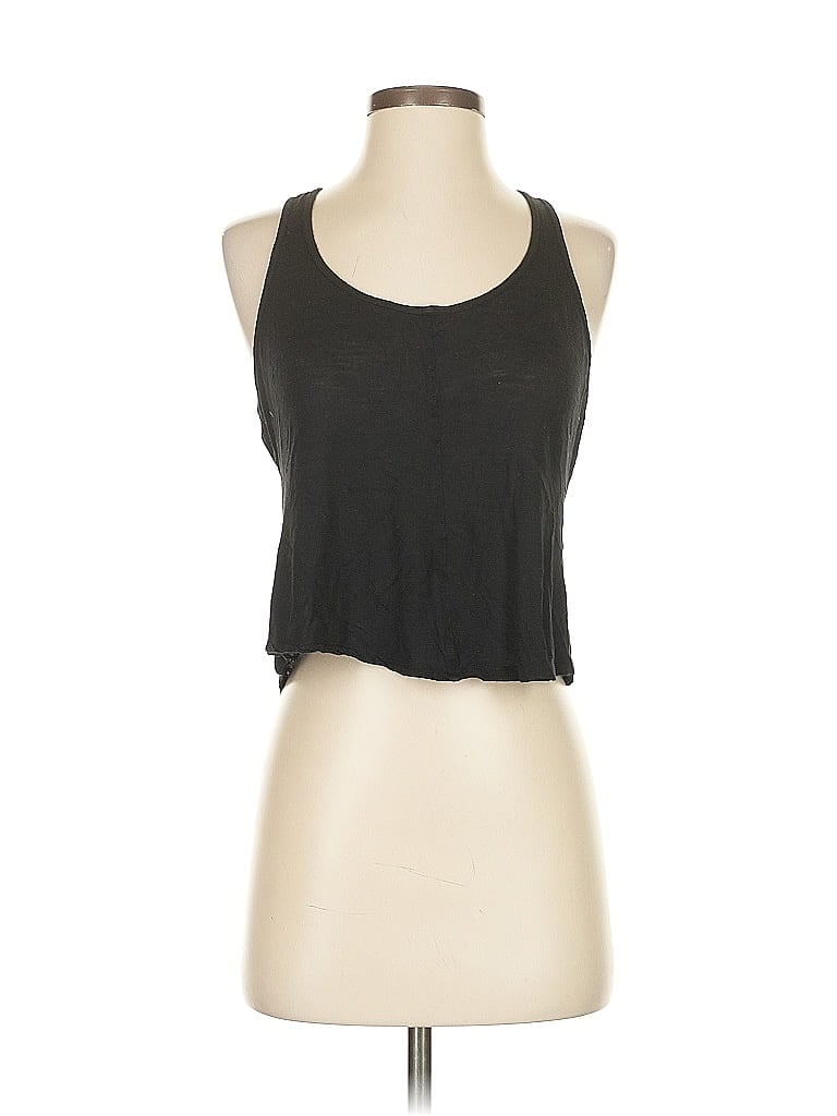 Pre-owned Bebe Tank Top Black Halter Neckline Tops