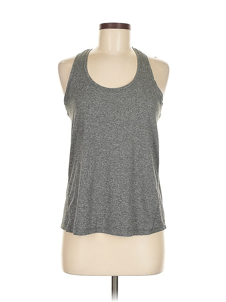 Pre-owned Yogalicious Active Tank Top In Gray
