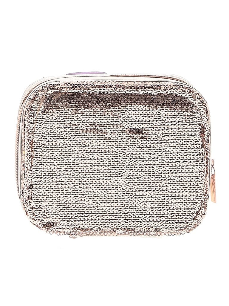 Pre-owned Unbranded Makeup Bag In Gold