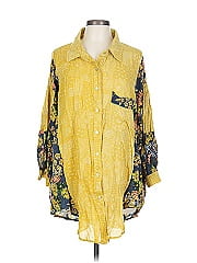 Pol 3/4 Sleeve Button Down Shirt