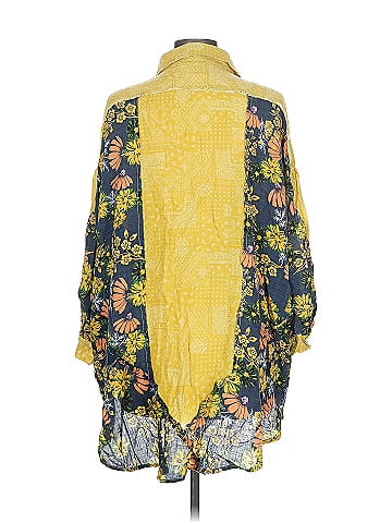 Pol 3/4 Sleeve Button-Down Shirt (view 2)
