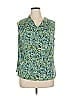 Jones Studio Green Sleeveless Blouse Size 14 - photo 1