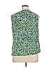 Jones Studio Green Sleeveless Blouse Size 14 - photo 2