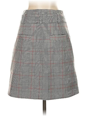 Marissa Webb Collective Grey Plaid Skirt (view 2)