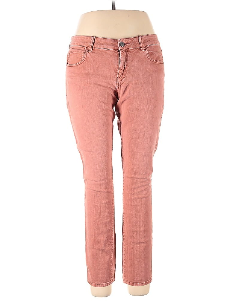 Pre-owned Pilcro And The Letterpress Jeans In Pink