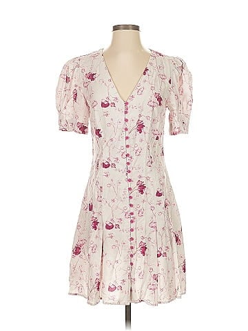 Chelsea And Walker Floral Button Front Mini Dress (view 1)