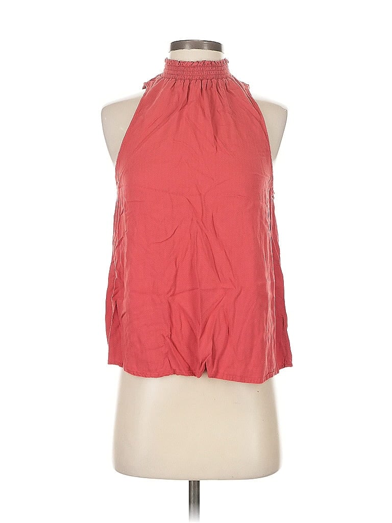A NEW DAY Pre-owned Sleeveless Blouse In Red