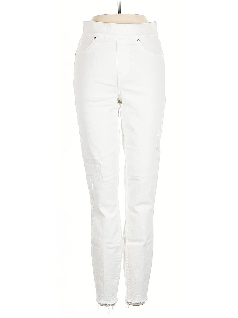 Pre-owned Spanx Jeans In White